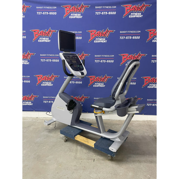 Used precor recumbent discount bike